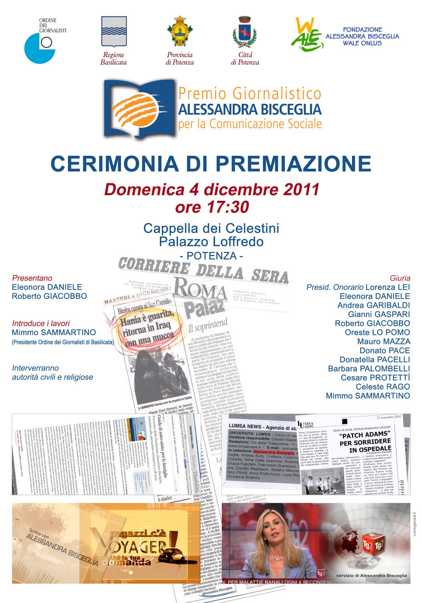 Locandina Cerimonia Premiazione_04122011